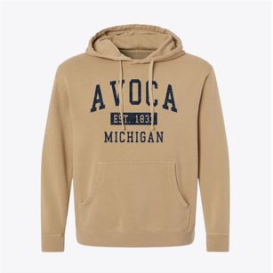 Avoca Michigan Classic Established Pigment-Dyed Hoodie