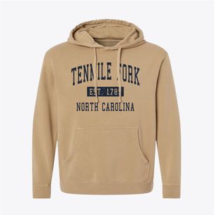Tenmile Fork North Carolina Classic Established Pigment-Dyed Hoodie
