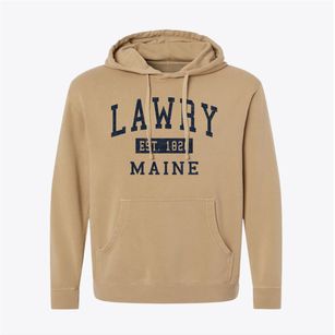 Lawry Maine Classic Established Pigment-Dyed Hoodie