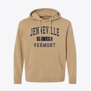 Jenneville Vermont Classic Established Pigment-Dyed Hoodie
