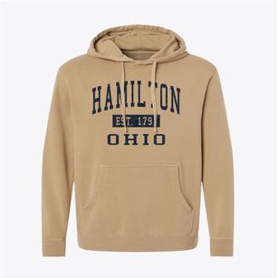 Hamilton Ohio Classic Established Pigment-Dyed Hoodie