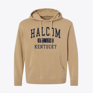 Halcom Kentucky Classic Established Pigment-Dyed Hoodie