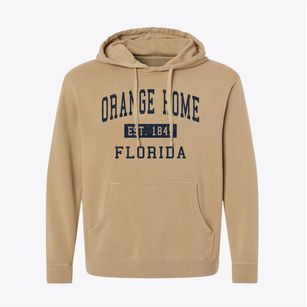 Orange Home Florida Classic Established Pigment-Dyed Hoodie