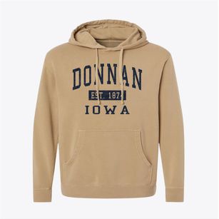 Donnan Iowa Classic Established Pigment-Dyed Hoodie