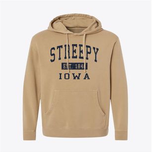 Streepy Iowa Classic Established Pigment-Dyed Hoodie