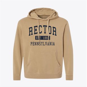 Rector Pennsylvania Classic Established Pigment-Dyed Hoodie