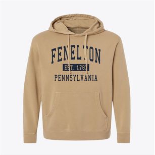 Fenelton Pennsylvania Classic Established Pigment-Dyed Hoodie