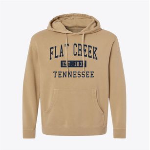 Flat Creek Tennessee Classic Established Pigment-Dyed Hoodie