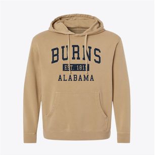 Burns Alabama Classic Established Pigment-Dyed Hoodie