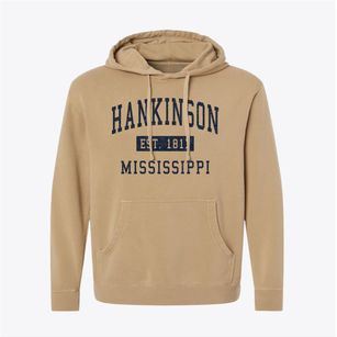Hankinson Mississippi Classic Established Pigment-Dyed Hoodie