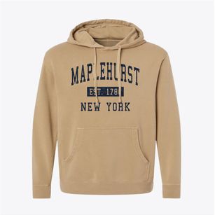 Maplehurst New York Classic Established Pigment-Dyed Hoodie