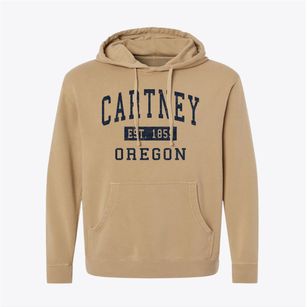 Cartney Oregon Classic Established Pigment-Dyed Hoodie