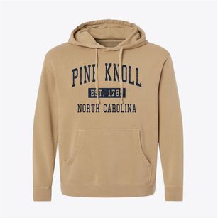 Pine Knoll North Carolina Classic Established Pigment-Dyed Hoodie