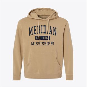 Meridian Mississippi Classic Established Pigment-Dyed Hoodie