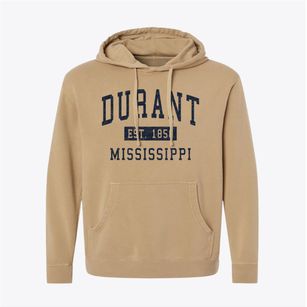 Durant Mississippi Classic Established Pigment-Dyed Hoodie