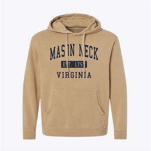 Mason Neck Virginia Classic Established Pigment-Dyed Hoodie