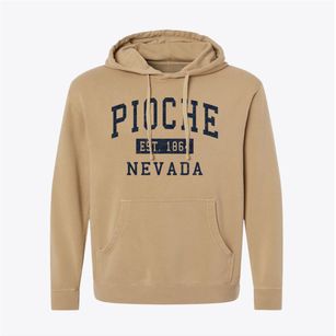 Pioche Nevada Classic Established Pigment-Dyed Hoodie