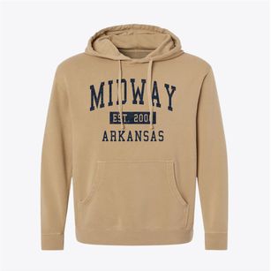 Midway Arkansas Classic Established Pigment-Dyed Hoodie