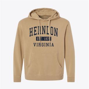 Herndon Virginia Classic Established Pigment-Dyed Hoodie