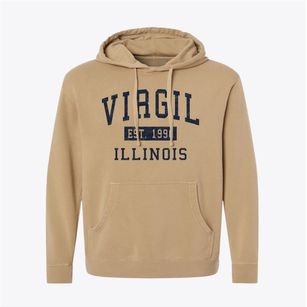 Virgil Illinois Classic Established Pigment-Dyed Hoodie