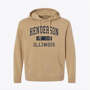 Henderson Illinois Classic Established Pigment-Dyed Hoodie