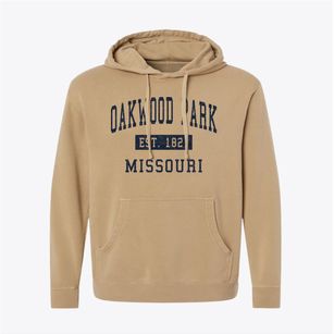 Oakwood Park Missouri Classic Established Pigment-Dyed Hoodie
