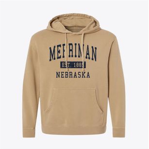 Merriman Nebraska Classic Established Pigment-Dyed Hoodie