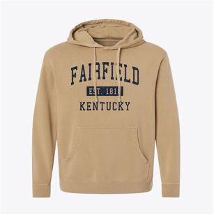 Fairfield Kentucky Classic Established Pigment-Dyed Hoodie
