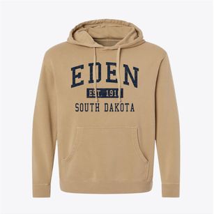 Eden South Dakota Classic Established Pigment-Dyed Hoodie