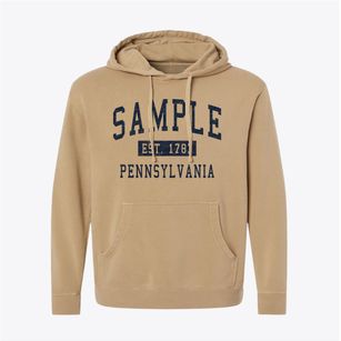 Sample Pennsylvania Classic Established Pigment-Dyed Hoodie
