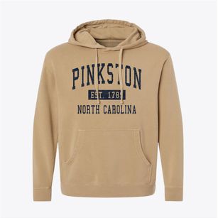 Pinkston North Carolina Classic Established Pigment-Dyed Hoodie