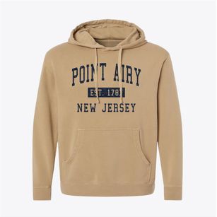 Point Airy New Jersey Classic Established Pigment-Dyed Hoodie