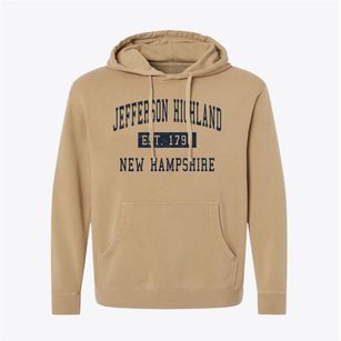 Jefferson Highland New Hampshire Classic Established Pigment-Dyed Hoodie