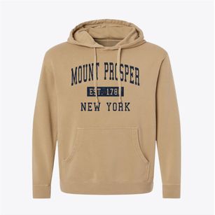 Mount Prosper New York Classic Established Pigment-Dyed Hoodie