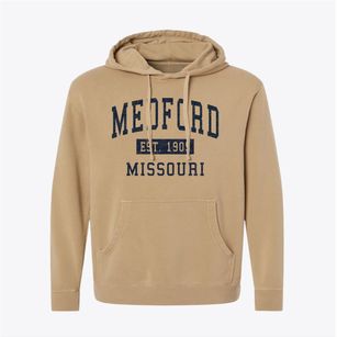 Medford Missouri Classic Established Pigment-Dyed Hoodie