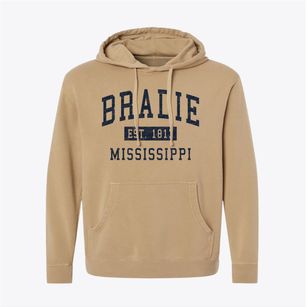 Bradie Mississippi Classic Established Pigment-Dyed Hoodie
