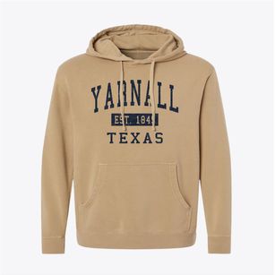 Yarnall Texas Classic Established Pigment-Dyed Hoodie