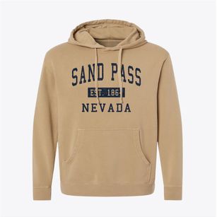 Sand Pass Nevada Classic Established Pigment-Dyed Hoodie