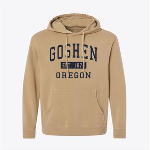 Goshen Oregon Classic Established Pigment-Dyed Hoodie