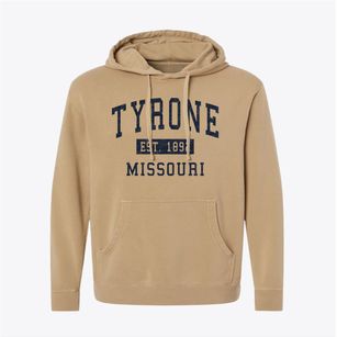 Tyrone Missouri Classic Established Pigment-Dyed Hoodie