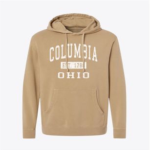 Columbia Ohio Classic Established Pigment-Dyed Hoodie