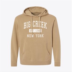 Big Creek New York Classic Established Pigment-Dyed Hoodie