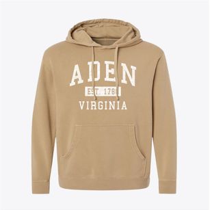 Aden Virginia Classic Established Pigment-Dyed Hoodie