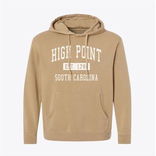 High Point South Carolina Classic Established Pigment-Dyed Hoodie