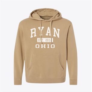 Ryan Ohio Classic Established Pigment-Dyed Hoodie
