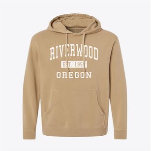 Riverwood Oregon Classic Established Pigment-Dyed Hoodie