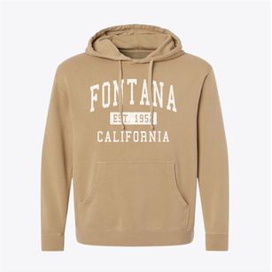 Fontana California Classic Established Pigment-Dyed Hoodie