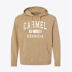 Carmel Georgia Classic Established Pigment-Dyed Hoodie