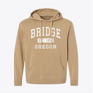 Bridge Oregon Classic Established Pigment-Dyed Hoodie