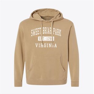 Sweet Briar Park Virginia Classic Established Pigment-Dyed Hoodie